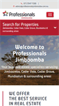 Mobile Screenshot of professionalsjimboomba.com.au